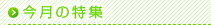 今月の特集
