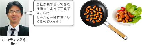 マーケティング部:田中