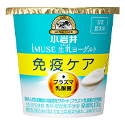 小岩井 iMUSE（イミューズ）生乳（なまにゅう）ヨーグルト甘さ控えめ　100gの商品画像