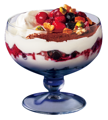 至福のクリームヨーグルトを使ったデザート